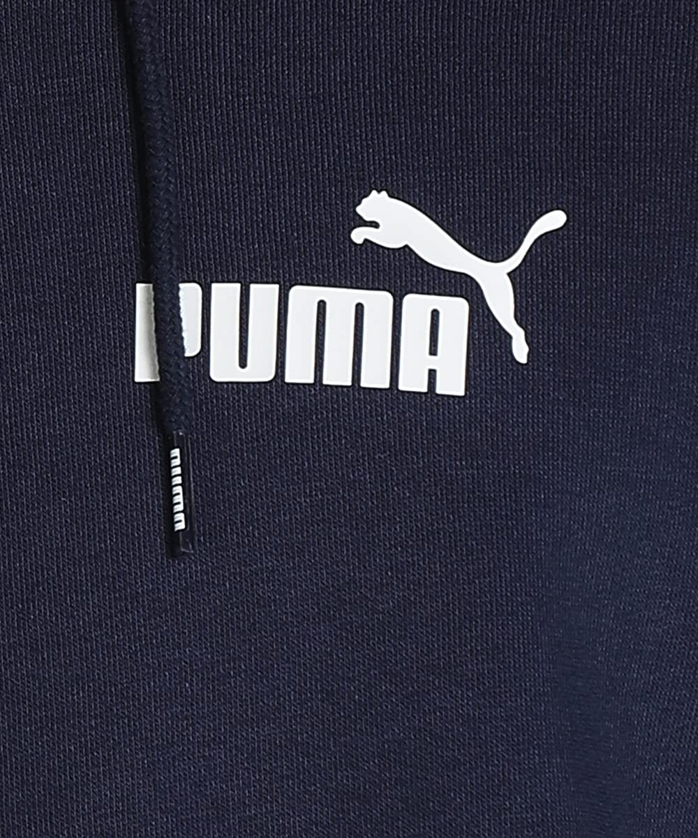 Puma Men's Cotton Standard Length A-Line Coat (58670406_Peacoat_XL)