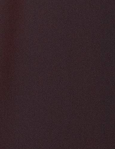 Arrow Men's Solid Full Sleeve Slim Fit Cutaway Collar Cotton Formal Shirt Maroon