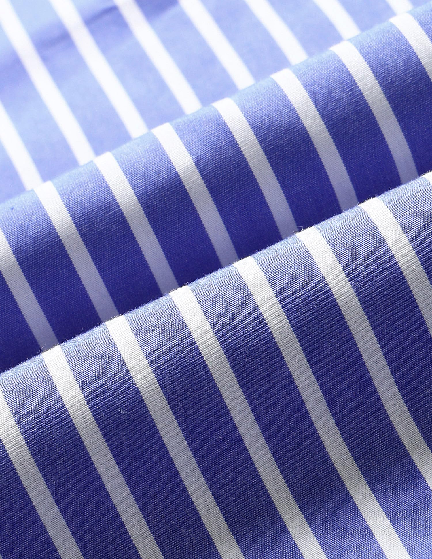 ARROW Men's Striped Regular Fit Shirt (ARAEOSH1912_ME. Blue